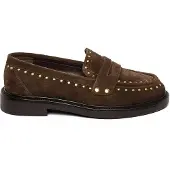 Steve madden Harloe Flat Shoes Brown/gold Maat: 40 | Instappers Outlet | Dames | Bruin