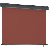 vidaXL Balkonscherm 125x250 cm bruin