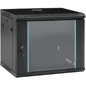 vidaXL Netwerkkast voor aan de muur 9U 19" IP20 600x450x510 mm