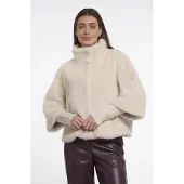 Rino & Pelle Nesrin.7002611 rino en pelle jacket with rib cuffs birch