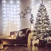 HomeShopXL Lichtgordijn - 200 LED-lampjes