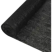 vidaXL Privacynet 195 g/m² 1,8x10 m HDPE zwart