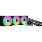 be quiet! LIGHT LOOP IO LCD 360 mm zwart | AiO-waterkoeling