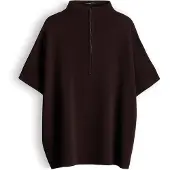Someday Cape 'Belori' chocoladebruin