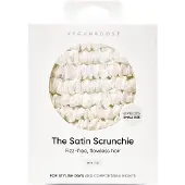 Vegan Boost Satin Scrunchies White Small - 8pcs