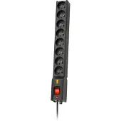 LESTAR 1966004055 power uitbreiding 3 m 230 AC-uitgang(en) Binnen Zwart