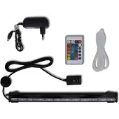 vidaXL LED-onderwaterlamp voor aquarium met bubbels RGB 32 cm