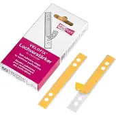 Veloflex Velofix Versterkingsringen Transparant Kunststof Zelfklevend 2003000 1,5 (B) x 10,5 (H) cm 50 Stuks
