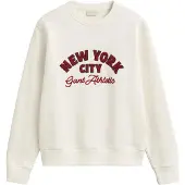Gant Heren Sweater met seizoensgebonden beige design (L), Casual, Katoen 2067153