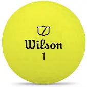 Wilson Staff Model X Golfballen 2026 - Geel - 12 Stuks