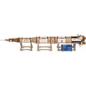 Ugears 3D Modelbouw - Nasa Saturn V - Mechanisch Bouwpakket Hout - Educatief Speelgoed