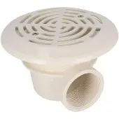 Aquasphere Fluidra bodemontluchting met een diameter van 175 mm, voorzien van een zijwaarts geplaatst 2-inch binnengewind, geschikt voor whirlpools en kleine zwembaden