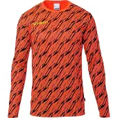 Uhlsport Progressive-goalkeeper Long Sleeve T-shirt Oranje 10-11 Years Kinderen