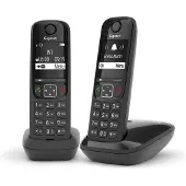 Gigaset Draadloze telefoon AS690 Duo Zwart