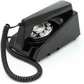GPO 1960 Trim Phone met druktoetsen - Zwart