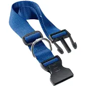 Ferplast Club Halsband - Nylon - Blauw - Breedte 20 mm - Nekomtrek 36 - 56 cm