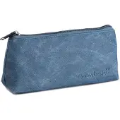 Bombata Denim Etui - Driehoek - Kunstleer - Blauw