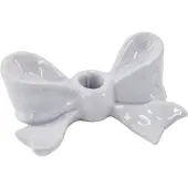 House Vitamin Candle holder bow- lilac- 18x9x7 cm