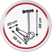 Smoby - Cars Twist scooter - Step - Vanaf 3 jaar - Tot 20kg.