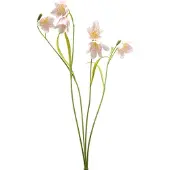 Emerald - Kunstbloem Kievitsbloem 52cm licht roze - Kunstplant voor binnen