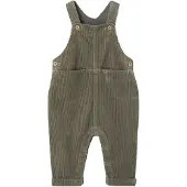 Vertbaudet Velours tuinbroek baby jongen olijf