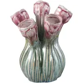 Ptmd - Vaas Annmarie - Paars - 17x17x23.5cm