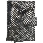 Charm London Leather Camberwell pasjeshouder snake black