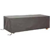Perel Tuintafelhoes | | 225 x 105 x 75 cm (PP, Grijs)