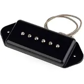 Lollar 103021113111 Single Coil Pickup - P-90 Dogear brug, tall, zwart