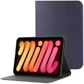 Just in Case hoes geschikt voor iPad Mini 2022 (6th Gen) - Folio Tablet Hoes - Blauw