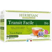 Herbesan Infusion Organic Transit Facile 20 Zakjes