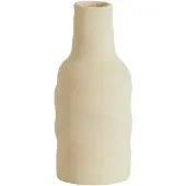Light & Living Light - Living Vaas Sesto - Keramiek - Beige/Creme/Wit - 9 x 20 x 9 cm (BxHxD)