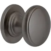 Hardbrass Voordeurknop Pragma 70 mm | PVD Gun Metal