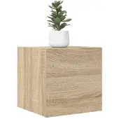 vidaXL Tv-wandmeubelen 4 st 30,5x30x30 cm sonoma eikenkleurig