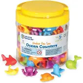 Learning Resources Under The Sea Ocean Counters (Set van 72) - 3+