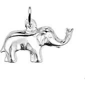 Trendjuwelier huiscollectie Bedel Olifant Zilver