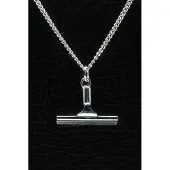 MOOYE ® - Collectie Zilveren Raamwisser ketting hanger