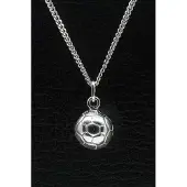 MOOYE ® - Collectie Zilveren Voetbal 11 mm massief ketting hanger
