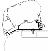Thule Hymer 2013 Nova Dak Adapter 3.5m