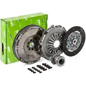 Valeo Koppeling set voor Opel Combo, Corsa, Meriva, Tigra, 1.3 CDTI, bouwjaar 2003-2014, DMF (dual mass flywheel)