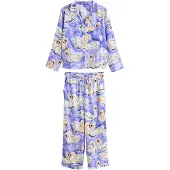 Next Pyjama beige / lila / rood / wit