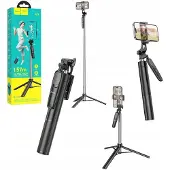 Hoco K19 Selfie Stick Statief met Bluetooth Afstandsbediening 157cm