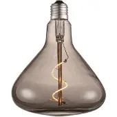 LUCANDE LED lamp E27 Ø14cm 4W 1800K smoke