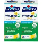 Davitamon - Vitamine D Olie - 2 x 25 ml - Voordeelverpakking