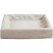 Bia bed rib hoes hondenmand zand 85x70x15cm