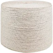 vidaXL Jute Touw 60 mm 500 m Wit 100% Tossa jute