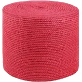 vidaXL Jute Touw 8 mm Rood 100% Tossa jute
