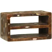 vidaXL TV Kast Multikleur 60 x 32 x 36 cm Massief gerecycled hout