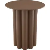 Profijt Meubel - Bijzettafel Easdale 43 cm rond bruin -