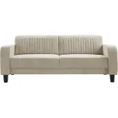 Profijt Meubel - 3 zitsbank Mills - Beige - Fijne weefstof